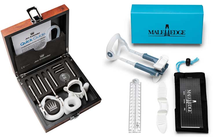 Male Edge og Jes Extender mod skæv penis